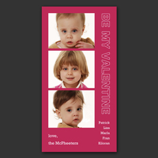 Valentine photo card 5567