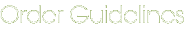 guidelines